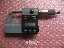 Mitutoyo MD-25M Digital Micrometer Measurement Range 0-25mm 0.001mm USED from JP