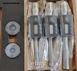 Mitutoyo METRIC Electronic Digital Holtest Bore Gage Set 12-16mm 16-20mm 20-25mm
