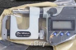 Mitutoyo METRIC UniMike Multi Anvil Digital Outside Micrometer 0-25mm 0.001mm