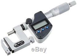 Mitutoyo METRIC UniMike Multi Anvil Digital Outside Micrometer 0-25mm 0.001mm