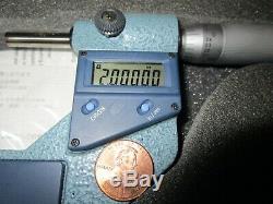 Mitutoyo Machinist Digital Micrometer IP54 2-3.00005. (No. 9048773) Mint Cond