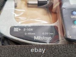Mitutoyo Metric Digital Quickmike Adjustable Force Outside Micrometer 0-10mm
