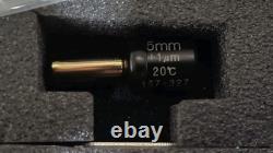Mitutoyo Micrometer 114-161, 3 Flute, V-Anvil, 1-15mm, 0.01mm Grad, +/-0.004mm