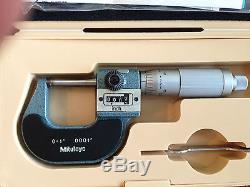 Mitutoyo Micrometer Digital 0 1