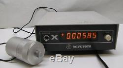 Mitutoyo Micrometer Digital Readout Model ERC-5601 with Digimatic Head 164-104