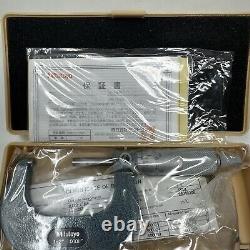 Mitutoyo Micrometer by. 0001 M120 1-2 103-262 MA New In The Box Sealed