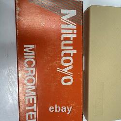 Mitutoyo Micrometer by. 0001 M120 1-2 103-262 MA New In The Box Sealed