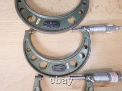 Mitutoyo Micrometers Set of 5 0-5 #103