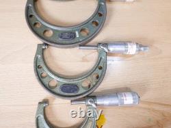 Mitutoyo Micrometers Set of 5 0-5 #103