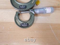 Mitutoyo Micrometers Set of 5 0-5 #103