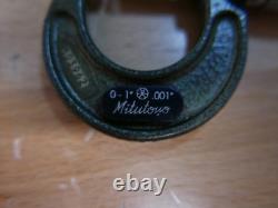 Mitutoyo Micrometers Set of 5 0-5 #103