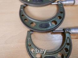 Mitutoyo Micrometers Set of 5 0-5 #103