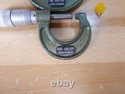 Mitutoyo Micrometers Set of 5 0-5 #103