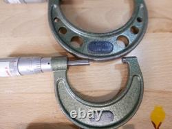 Mitutoyo Micrometers Set of 5 0-5 #103
