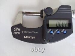 Mitutoyo Mitutoyo Digital Micrometer 293-230 MDC- 25MJ -25mm 0.001mm Japanese