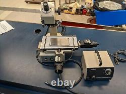 Mitutoyo Model 176-336 Toolmakers Microscope Digital Micrometer Illuminator 150