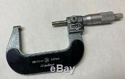 Mitutoyo & NSK Analog Digital Micrometer Set 0-25, 25-50, 50-75mm Standards