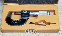 Mitutoyo No. 159-211 Combimike 0 to 1 and 0 mm to 25 mm outside micrometer