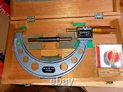 Mitutoyo No. 193-106 Digit Outside Micrometer 125mm-150mm