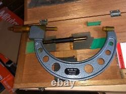 Mitutoyo No. 193-106 Digit Outside Micrometer 125mm-150mm