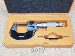 Mitutoyo No. 193-201 digital counter outside micrometer. 000 to 1.000