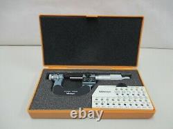 Mitutoyo No. 226-125 0-25mm 0.01mm Metric Digit Thread Pitch Micrometer