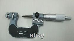 Mitutoyo No. 226-125 0-25mm 0.01mm Metric Digit Thread Pitch Micrometer