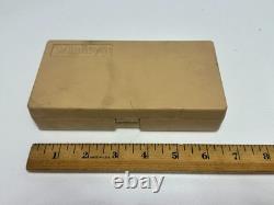 Mitutoyo No. 293-721-10 0-1 x. 00005 Outside DIGITAL Micrometer Carbide Tip