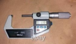 Mitutoyo No. 293-726 1-2 Outside Digital Micrometer. 00005 0.001mm