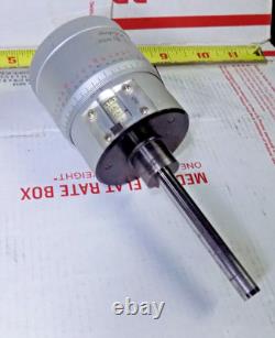 Mitutoyo No 297-201-01 micrometer head 0 2 0.0002 carbide tip digit readout