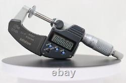 Mitutoyo No. 323-350 0 to 1, Ratchet Stop, Electronic Disc Micrometer