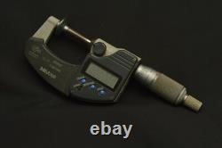 Mitutoyo No. 323-350 0 to 1, Ratchet Stop, Electronic Disc Micrometer