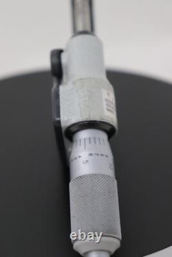 Mitutoyo No. 323-350 0 to 1, Ratchet Stop, Electronic Disc Micrometer