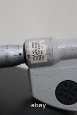 Mitutoyo No. 323-350 0 to 1, Ratchet Stop, Electronic Disc Micrometer