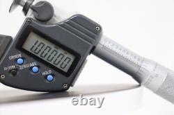 Mitutoyo No. 323-350 0 to 1, Ratchet Stop, Electronic Disc Micrometer