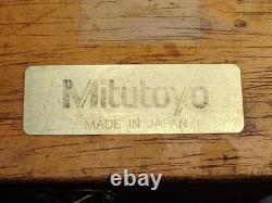 Mitutoyo No. 337-219 Digital Tubular Inside Micrometer 8 40 Range Nice