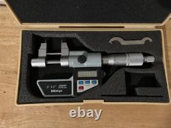 Mitutoyo No 345-711-10 Digital Micrometer 0.2-1.2 Inch