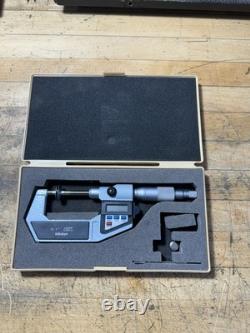 Mitutoyo No. 369-711 Disk Micrometer 0-1.00005