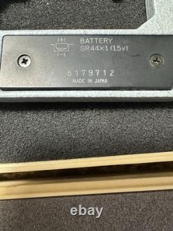 Mitutoyo No. 369-711 Disk Micrometer 0-1.00005