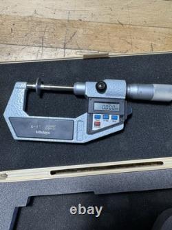 Mitutoyo No. 369-711 Disk Micrometer 0-1.00005
