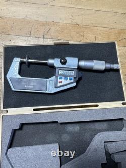 Mitutoyo No. 369-711 Disk Micrometer 0-1.00005