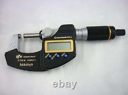 Mitutoyo QuantuMike MDE-25MX 293-140-30 Digital Micrometer Range 0 25mm Japan
