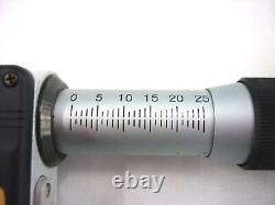 Mitutoyo QuantuMike MDE-25MX 293-140-30 Digital Micrometer Range 0 25mm Japan