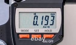 Mitutoyo QuantuMike MD-E25 293-140-40 Digital Micrometer 0-25mm IP65 Japan
