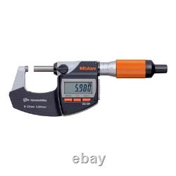 Mitutoyo QuantuMike MD-E25 293-140-40 Digital Micrometer 0-25mm IP65 Japan