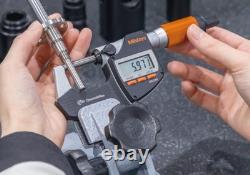 Mitutoyo QuantuMike MD-E50 293-141-40 Digital Micrometer 25-50mm IP65 Japan