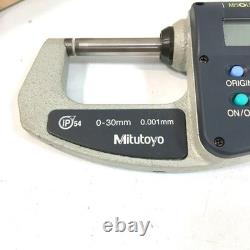 Mitutoyo Quick Digital Micrometer 293-661 MDQ-30 #28