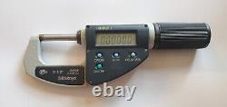 Mitutoyo Quickmike Digimatic 293-676-20, Micrometer 0-1.2/25.4mm. 00005 SH