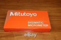 Mitutoyo Quickmike Type Digital LCD Blade Outside Micrometer 0-1.2 / 0-30mm
