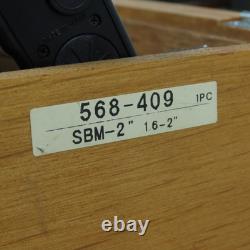 Mitutoyo SBM-2 568-409 Borematic Digital Internal Micrometer 1.6-2 With840028